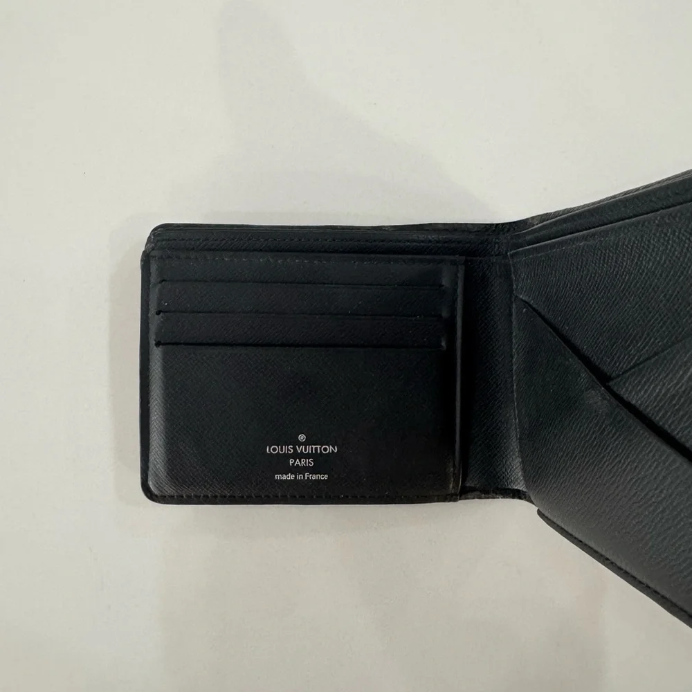 Louis Vuitton Monogram Black and Gray Wallet - Picture 3 of 4